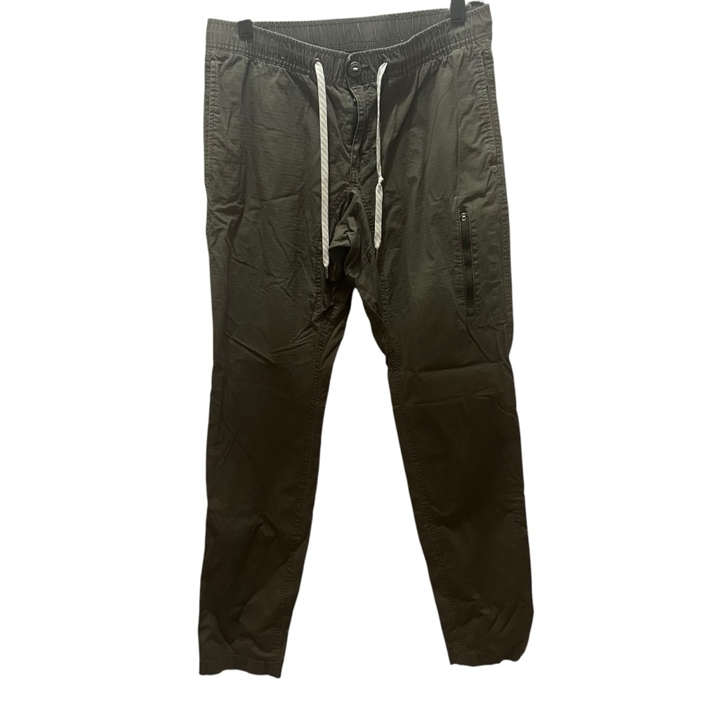 Vuori Ripstop Traveler Joggers Men's XL Army Green Athleisure Pants Style V434